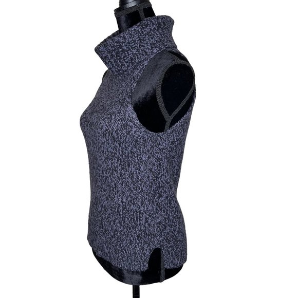 Madewell Sweater Marled Yarn Merino Wool Sleeveless Turtleneck Size XXS - Picture 4 of 12